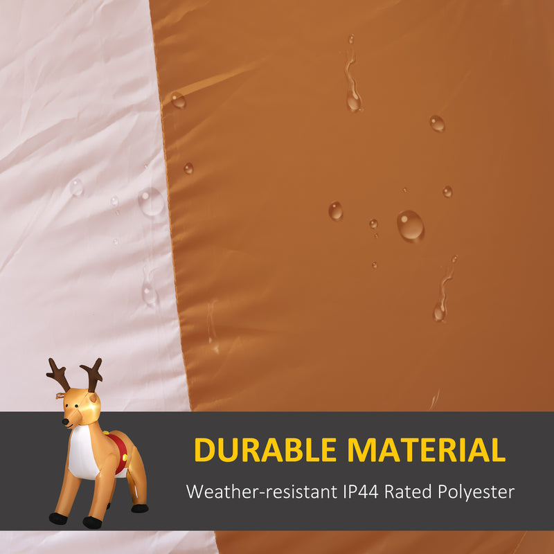 Close-up of the inflatable fabric and design
