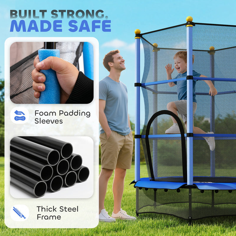 4.6ft kids trampoline – image 4