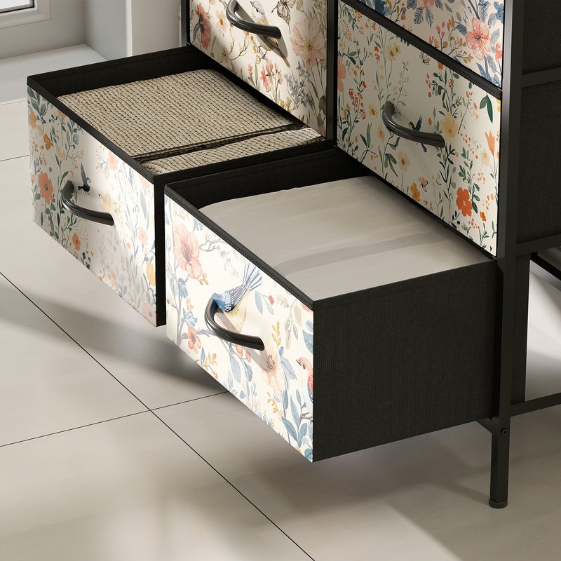 8-drawer fabric chest of drawers – image 9