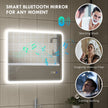 80 x 60 cm LED mirror with Bluetooth – image 5