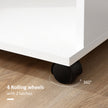 White open wardrobe on wheels – image 5