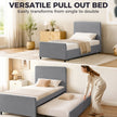 Single trundle bed – image 4