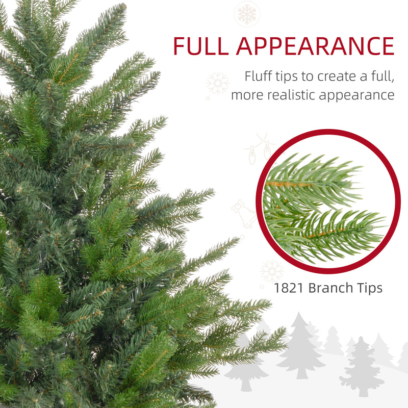 6ft full artificial Christmas tree – image 5