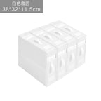 Fabric Bedding Storage Box Set for Closet (4 Pieces)