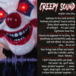 190cm Animated Clown with Moving Head, Hands & Glowing Eyes – image 7 of 9