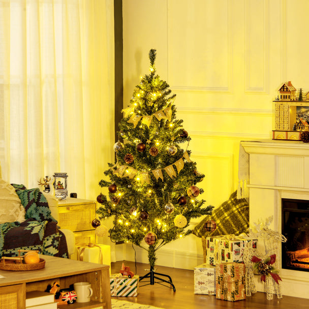 5ft pre-lit decorated Christmas tree – image 2