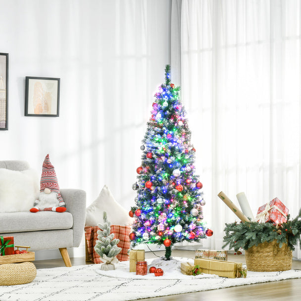 5ft pencil tree with multi-colour LEDs – image 2