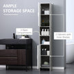 Slim tall bathroom cabinet – image 4