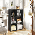 6-Cube Bookshelf - Black
