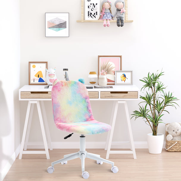 Fluffy unicorn desk chair – image 2