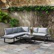 Reclining corner sofa set – image 10