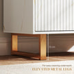 White ribbed sideboard – image 6