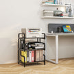 Black 3-tier printer stand – image 10