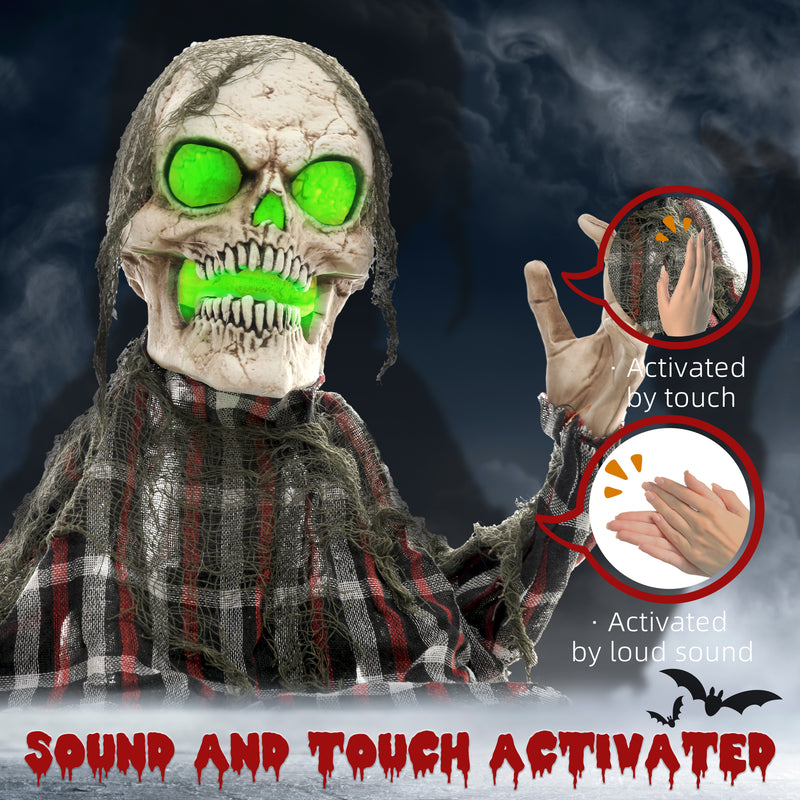 Animated Groundbreaker Skeleton with Glowing Head & Sound – image 6 of 9
