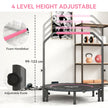 45" foldable fitness trampoline – image 4