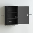 Lockable steel medicine cabinet – image 3