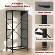 4-drawer fabric chest with side pockets – image 7