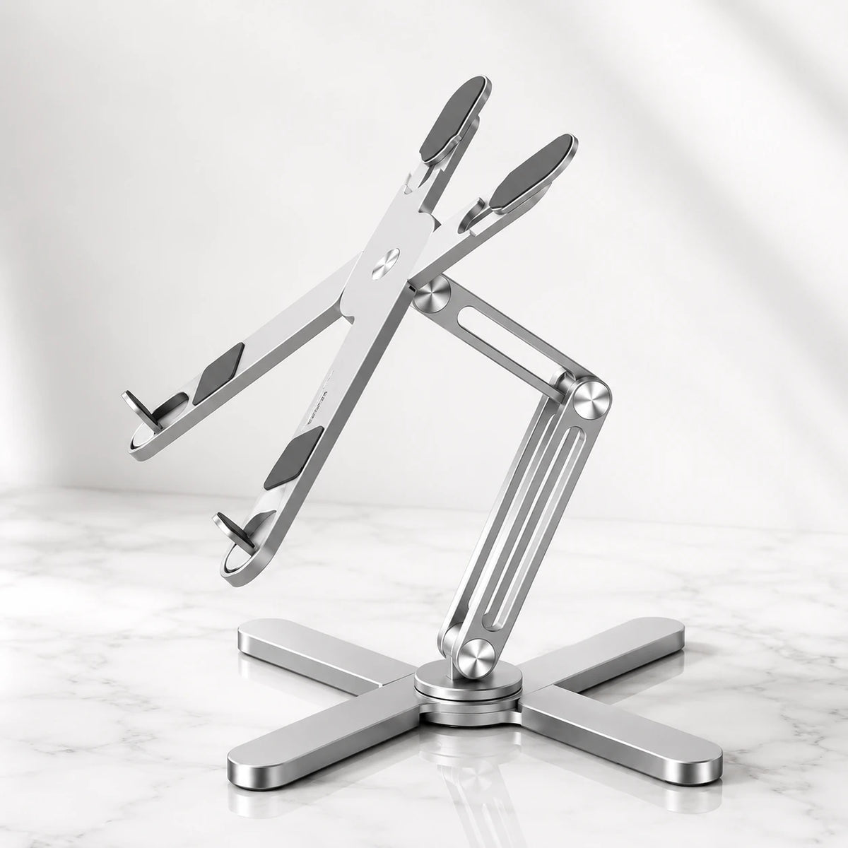 Adjustable Aluminium Laptop Stand with 360° Rotation
