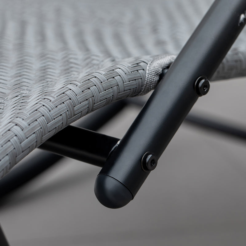 Grey rocking lounger – image 8