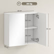 Double-door mirror bathroom cabinet – image 3