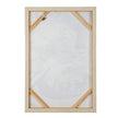 Back of the Alfresco Evening canvas showing the wooden stretcher