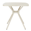Alto putty grey table from a lower angle