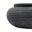 Close-up of the deep horizontal ribbing