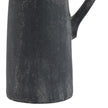 Close-up of the weathered matt grey texture