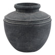 Amalfi weathered grey ceramic water pot