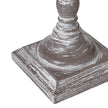 Stepped square base of the Antia lamp