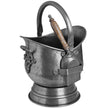 Pewter coal bucket with the shovel inside