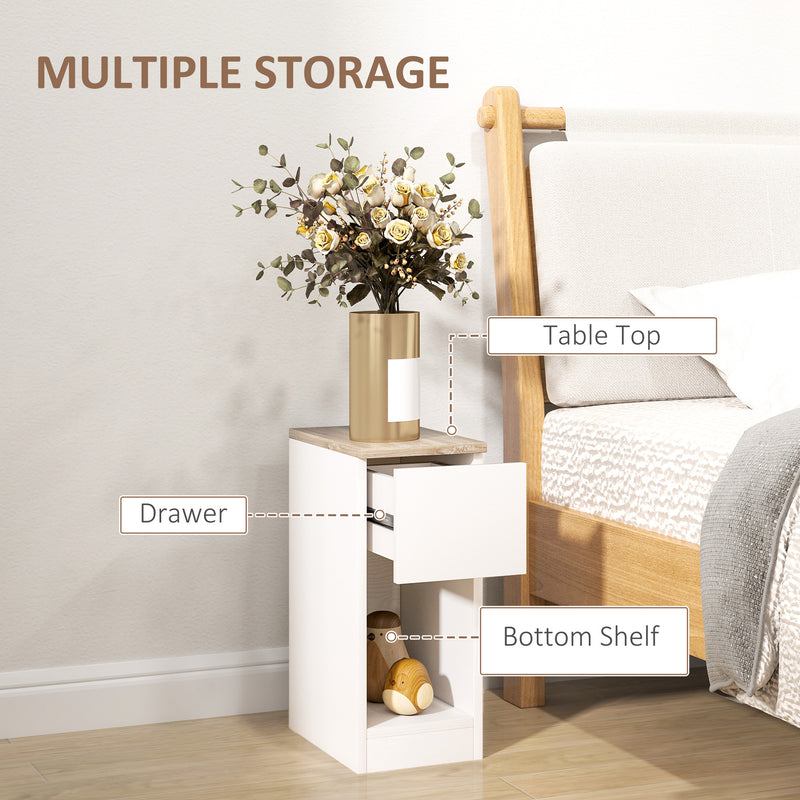 Slim bedside tables set – image 4