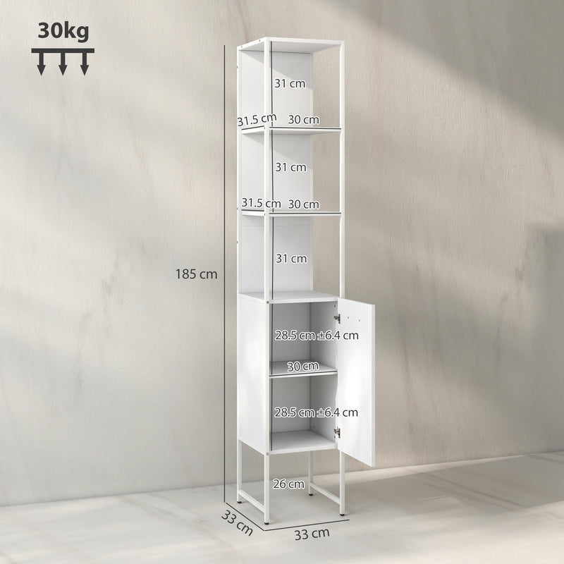 Tall 185 cm cabinet on legs – image 3