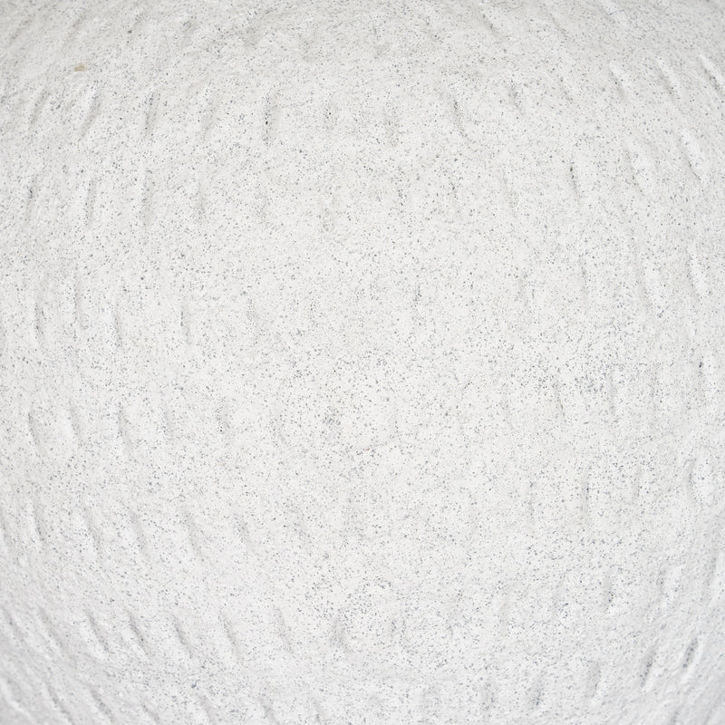 Close-up of the hammered matte texture