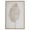 Ashenra Leaf Hand-Painted Framed Canvas – 60 × 90cm, product view