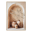 Assisi Vase Hand-Painted Framed Canvas – 82.5 × 122.5cm, product view