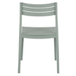 Aura French grey chair from the front