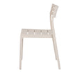 side view of the Aura putty chair