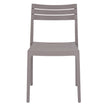 Aura stone chair from the front
