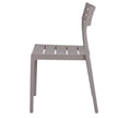 side view of the Aura stone chair