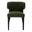 Avia moss green dining chair from the front