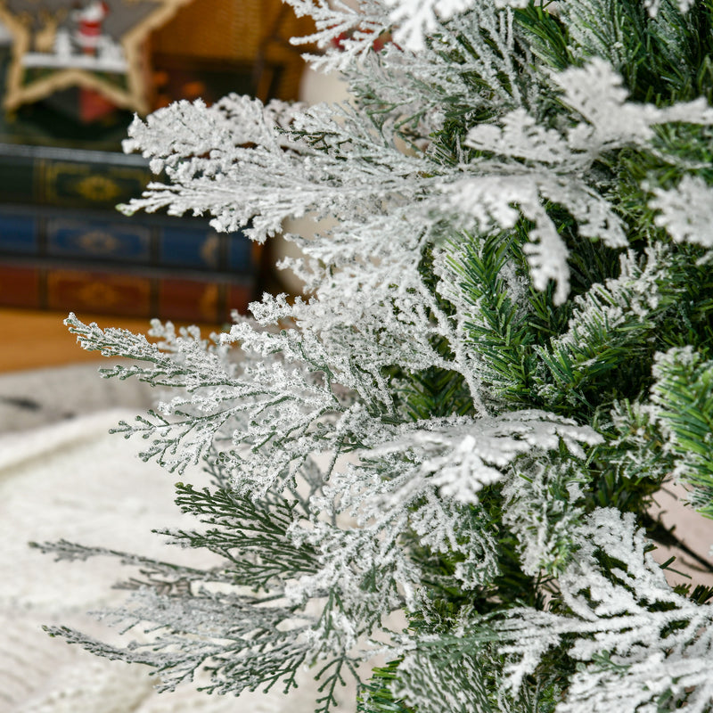 7ft snow-tipped pencil cypress tree – image 9