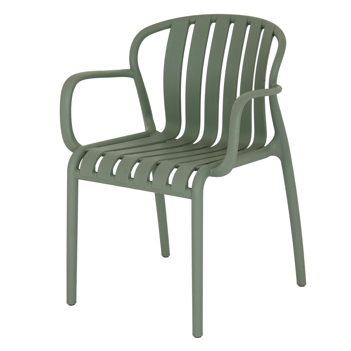 Axis French grey carver chair, three-quarter view