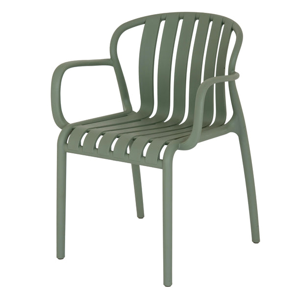 Axis French grey carver chair, three-quarter view