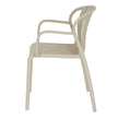 side view of the Axis putty carver chair