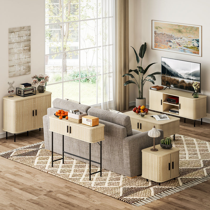 Tambour door sideboard – image 8