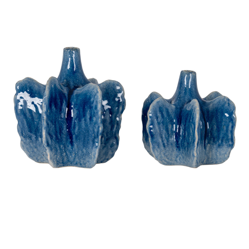 Azura large statement vase shown with the medium size sold separately