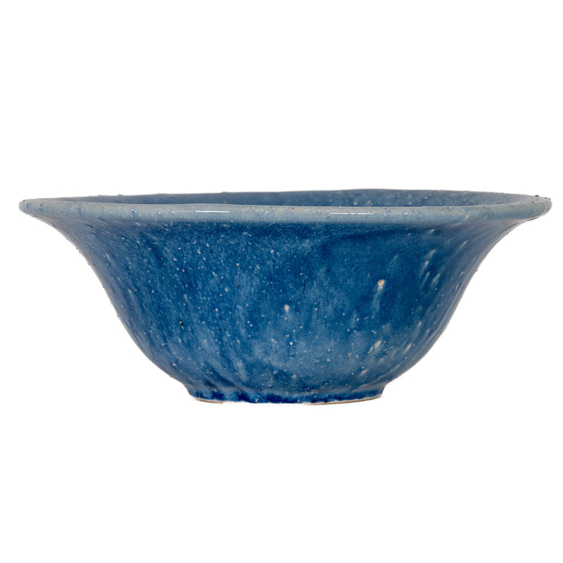 Azura blue bowl in side profile