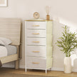 5-drawer fabric chest with side pockets – image 10