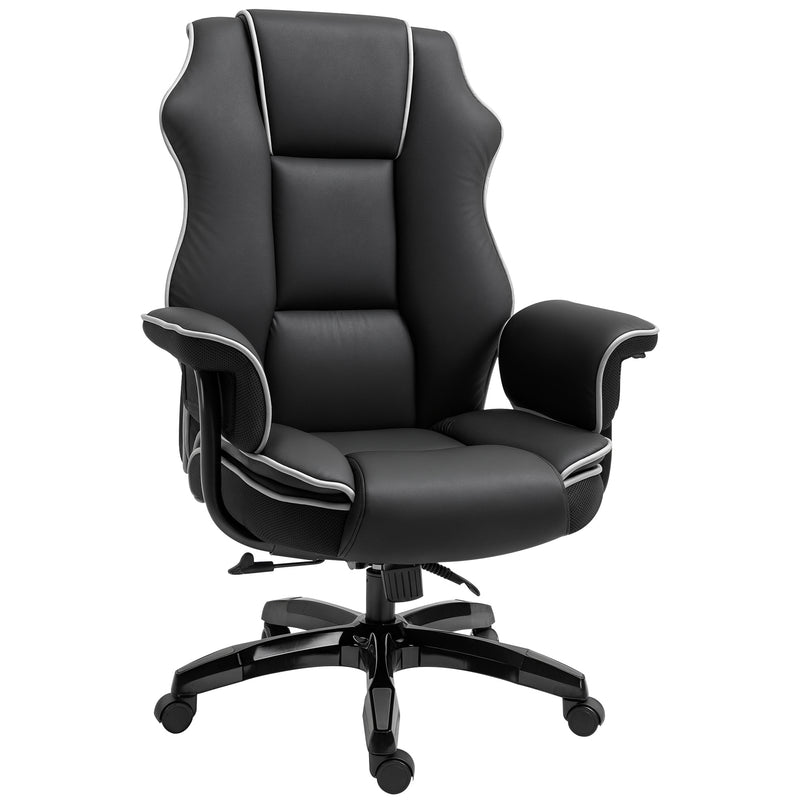 Faux leather executive office chair – image 10